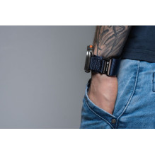 Strap to Apple Watch Forcell F-Design FA05 nylon hook-and-loop 42 / 44 / 45 / 49 mm blue Strap to Apple Watch Forcell F-Design FA05 nylon hook-and-loop 42 / 44 / 45 / 49 mm blue