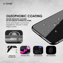 X-ONE Full Cover Extra Strong Matte - for iPhone 15 / 16 tempered glass 9H X-ONE Full Cover Extra Strong Matte - for iPhone 15 / 16 tempered glass 9H
