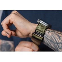 Strap to Apple Watch Forcell F-Design FA05 nylon hook-and-loop 38 / 40 / 41 mm green Strap to Apple Watch Forcell F-Design FA05 nylon hook-and-loop 38 / 40 / 41 mm green