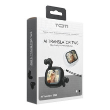 Toti TWS AI Translator ST25 juoda