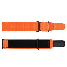 Strap to Apple Watch Forcell F-Design FA05 nylon hook-and-loop 42 / 44 / 45 / 49 mm orange