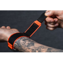 Strap to Apple Watch Forcell F-Design FA05 nylon hook-and-loop 42 / 44 / 45 / 49 mm orange