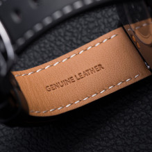 Strap to Apple Watch Forcell F-Design FA20 holes eco-friendly leather 38 / 40 / 41 mm black