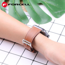 „Apple Watch Forcell F-Design FA20“ ekologiškos odos dirželis, rudas, 38 / 40 / 41 mm „Apple Watch Forcell F-Design FA20“ ekologiškos odos dirželis, rudas, 38 / 40 / 41 mm