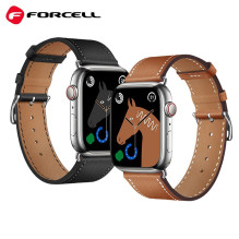 „Apple Watch Forcell F-Design FA20“ ekologiškos odos dirželis, rudas, 38 / 40 / 41 mm „Apple Watch Forcell F-Design FA20“ ekologiškos odos dirželis, rudas, 38 / 40 / 41 mm