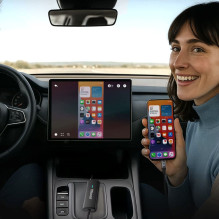 Automobilinis adapteris OTTOCAST Mirrortouch CA450-T juodas