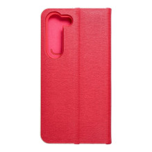 Flip case for Samsung S23 Luna Book Gold red Flip case for Samsung S23 Luna Book Gold red