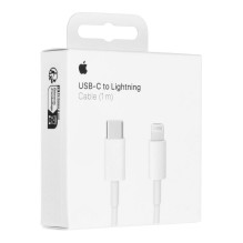 Originalus Apple kabelis Type-C į Lightning MUQ93ZM / A A2561 1 m baltas lizdas