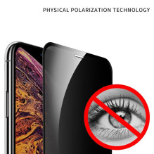 X-ONE Full Cover Extra Strong Privacy - for iPhone 16 Pro / 17 / 17 Pro (full glue) tempered glass 9H X-ONE Full Cover Extra Strong Privacy - for iPhone 16 Pro / 17 / 17 Pro (full glue) tempered glass 9H