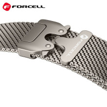 Strap to Apple Watch Forcell F-Design FA11 steel clasp 38 / 40 / 41 mm black Strap to Apple Watch Forcell F-Design FA11 steel clasp 38 / 40 / 41 mm black