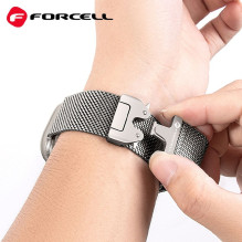 Strap to Apple Watch Forcell F-Design FA11 steel clasp 38 / 40 / 41 mm black Strap to Apple Watch Forcell F-Design FA11 steel clasp 38 / 40 / 41 mm black