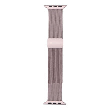 „Apple Watch Forcell F-Design FA14“ magnetinis plieno dirželis, 42 / 44 / 45 / 49 mm, rožinis „Apple Watch Forcell F-Design FA14“ magnetinis plieno dirželis, 42 / 44 / 45 / 49 mm, rožinis