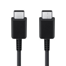SAMSUNG originalus C tipo į C tipo jungčių laidas EP-DA705BBEGWW 1 m juodas lizdas