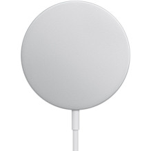 Originalus „Apple“ belaidis įkroviklis 15 W, Qi 2.2, suderinamas su „MagSafe MHXH3ZM / A A2140“, baltas
