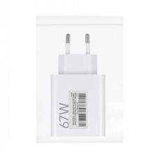 XIAOMI originalus įkroviklis USB A QC3.0 3A 67W MDY-12-EH baltas urmu