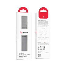 Strap to Samsung Galaxy Watch Forcell F-Design FS11 magnetic steel 20 mm silver Strap to Samsung Galaxy Watch Forcell F-Design FS11 magnetic steel 20 mm silver