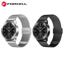 Strap to Samsung Galaxy Watch Forcell F-Design FS11 magnetic steel 22 mm silver Strap to Samsung Galaxy Watch Forcell F-Design FS11 magnetic steel 22 mm silver