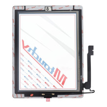 MUSTTBY Touch screen + back sticker + Home for iPAD 4 (black) MUSTTBY Touch screen + back sticker + Home for iPAD 4 (black)