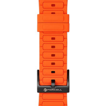 Strap to Apple Watch Forcell F-Design FA06 silicone holes 38 / 40 / 41 mm orange