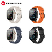 Strap to Apple Watch Forcell F-Design FA06 silicone holes 38 / 40 / 41 mm white