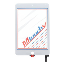 MUSTTBY lietimui jautrus ekranas + OCA, skirtas iPad Mini 4 (baltas)