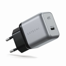 Telefono įkroviklis Satechi GaN USB C 30W ST-UC30WCM-EU pilkas ir juodas