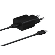 SAMSUNG originalus įkroviklis C tipo + laidas C tipo į C tipo PD 3A 15W EP-T1510XBEGEU juodas lizdas SAMSUNG originalus įkroviklis C tipo + laidas C tipo į C tipo PD 3A 15W EP-T1510XBEGEU juodas lizdas