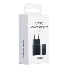 SAMSUNG originalus įkroviklis C tipo PD 3A 15W EP-T1510NBEGEU juodas lizdas SAMSUNG originalus įkroviklis C tipo PD 3A 15W EP-T1510NBEGEU juodas lizdas