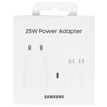 SAMSUNG originalus įkroviklis C tipo + laidas C tipo į C tipo PD 3A 25W GaN EP-T2510XWEGEU juodas lizdas SAMSUNG originalus įkroviklis C tipo + laidas C tipo į C tipo PD 3A 25W GaN EP-T2510XWEGEU juodas lizdas