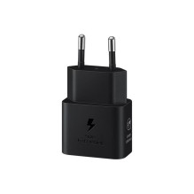 SAMSUNG originalus įkroviklis C tipo + laidas C tipo į C tipo PD 3A 25W GaN EP-T2510XBEGEU juodas lizdas SAMSUNG originalus įkroviklis C tipo + laidas C tipo į C tipo PD 3A 25W GaN EP-T2510XBEGEU juodas lizdas