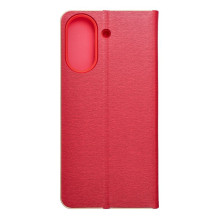 Atverčiamas dėklas, skirtas „Xiaomi Redmi 13C“ / „POCO C65 Luna Book“, aukso spalvos, raudonas Atverčiamas dėklas, skirtas „Xiaomi Redmi 13C“ / „POCO C65 Luna Book“, aukso spalvos, raudonas