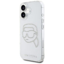 KARL LAGERFELD dėklas IPHONE 16 KLHCP16SHKHDCELT (IML Rhinestones K Head) skaidrus KARL LAGERFELD dėklas IPHONE 16 KLHCP16SHKHDCELT (IML Rhinestones K Head) skaidrus