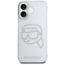 KARL LAGERFELD case for IPHONE 16 KLHCP16SHKHDCELT (IML Rhinestones K Head) transparent KARL LAGERFELD case for IPHONE 16 KLHCP16SHKHDCELT (IML Rhinestones K Head) transparent