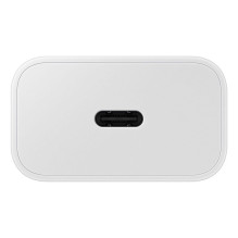 SAMSUNG originalus įkroviklis C tipo PD 3A 25W GaN EP-T2510NWEGEU baltas lizdas SAMSUNG originalus įkroviklis C tipo PD 3A 25W GaN EP-T2510NWEGEU baltas lizdas