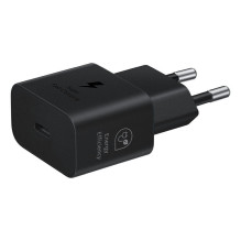 SAMSUNG originalus įkroviklis C tipo PD 3A 25W GaN EP-T2510NBEGEU juodas lizdas SAMSUNG originalus įkroviklis C tipo PD 3A 25W GaN EP-T2510NBEGEU juodas lizdas