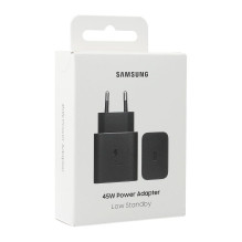 SAMSUNG originalus įkroviklis C tipo PD 3A 45W EP-T4511NBEGEU juodas lizdas SAMSUNG originalus įkroviklis C tipo PD 3A 45W EP-T4511NBEGEU juodas lizdas