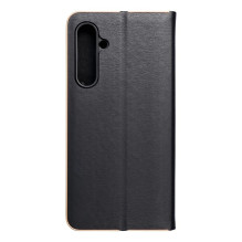 Flip case for Samsung S23 FE Luna Book Gold black Flip case for Samsung S23 FE Luna Book Gold black