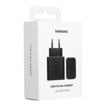 SAMSUNG originalus įkroviklis C tipo PD 3A 60W EP-T6010NBEGWW juodas lizdas SAMSUNG originalus įkroviklis C tipo PD 3A 60W EP-T6010NBEGWW juodas lizdas