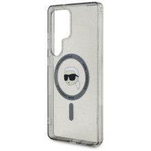 KARL LAGERFELD dėklas, skirtas SAMSUNG S25 Ultra KLHMS25LHLSKIK (magnetinės IML metalinės K. galvutės), juodas KARL LAGERFELD dėklas, skirtas SAMSUNG S25 Ultra KLHMS25LHLSKIK (magnetinės IML metalinės K. galvutės), juodas