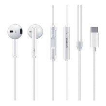 Laidinės ausinės C tipo Huawei CM33 urmu, baltos