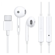 Laidinės ausinės USB C Oppo MH147, baltos Laidinės ausinės USB C Oppo MH147, baltos