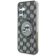 KARL LAGERFELD case for SAMSUNG S25 KLHMS25SHMCKMHK (Magnetic IML Metal Monogram KC Heads) black KARL LAGERFELD case for SAMSUNG S25 KLHMS25SHMCKMHK (Magnetic IML Metal Monogram KC Heads) black
