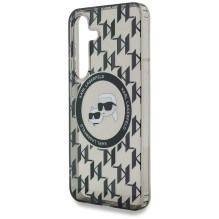 KARL LAGERFELD case for SAMSUNG S25 KLHMS25SHMCKMHK (Magnetic IML Metal Monogram KC Heads) black KARL LAGERFELD case for SAMSUNG S25 KLHMS25SHMCKMHK (Magnetic IML Metal Monogram KC Heads) black