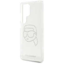 KARL LAGERFELD case for SAMSUNG S25 Ultra KLHCS25LHKHDCELT (IML Rhinestones K Head) transparent KARL LAGERFELD case for SAMSUNG S25 Ultra KLHCS25LHKHDCELT (IML Rhinestones K Head) transparent