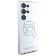 KARL LAGERFELD dėklas, skirtas SAMSUNG S25 Ultra KLHCS25LHKHDCELT (IML Rhinestones K Head) skaidrus KARL LAGERFELD dėklas, skirtas SAMSUNG S25 Ultra KLHCS25LHKHDCELT (IML Rhinestones K Head) skaidrus