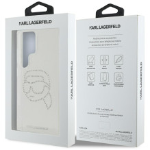 KARL LAGERFELD case for SAMSUNG S25 Ultra KLHCS25LHKHDCELT (IML Rhinestones K Head) transparent KARL LAGERFELD case for SAMSUNG S25 Ultra KLHCS25LHKHDCELT (IML Rhinestones K Head) transparent
