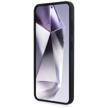 KARL LAGERFELD case for SAMSUNG S25 KLHMS25SSKCHTCK (Magnetic Silicone Double Heads) black
