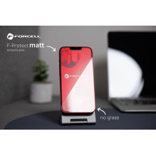 Tempered glass to iPhone 14 PRO MAX Forcell Matt Glass black Tempered glass to iPhone 14 PRO MAX Forcell Matt Glass black