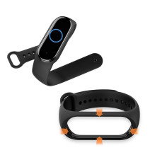 Silicone strap for XIAOMI Mi Band 5 / 6 / 7 sand (11)