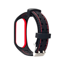 Elastomer strap LIFESTYLE for XIAOMI Mi Band 5 / 6 balck (04) Elastomer strap LIFESTYLE for XIAOMI Mi Band 5 / 6 balck (04)